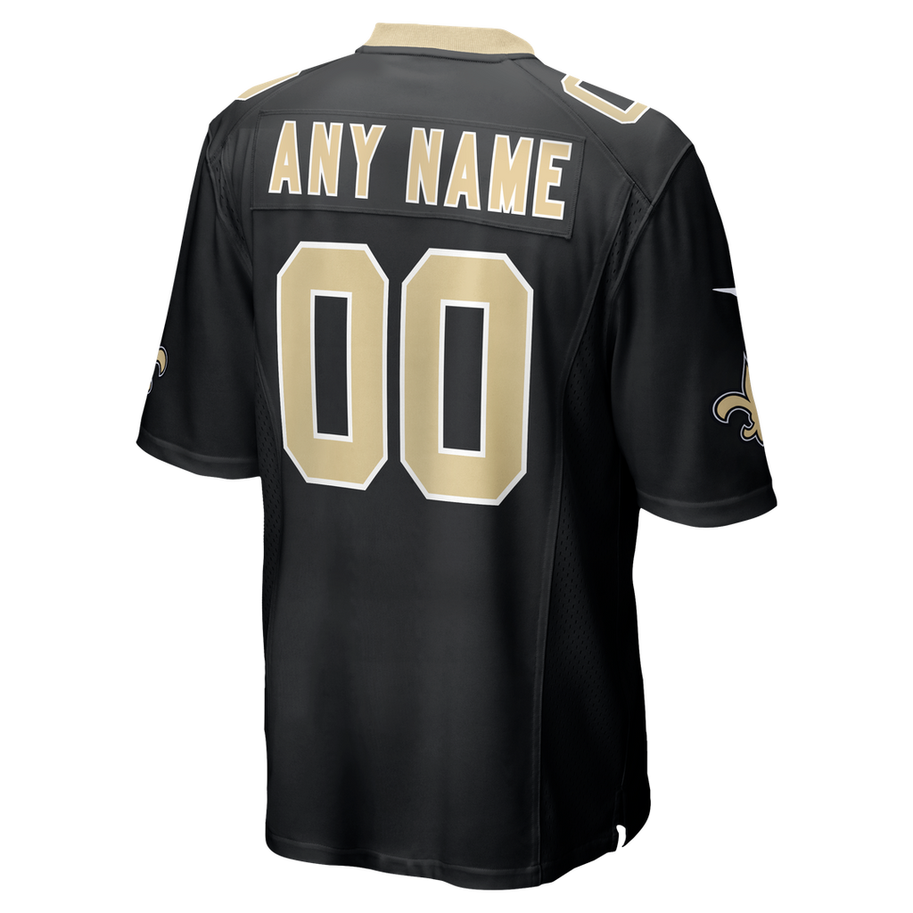New Orleans Saints Nike Gold Gameday Golds Alternate Custom Game Jersey