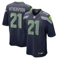 Seattle Seahawks Devon Witherspoon Nike College Navy Game Jersey