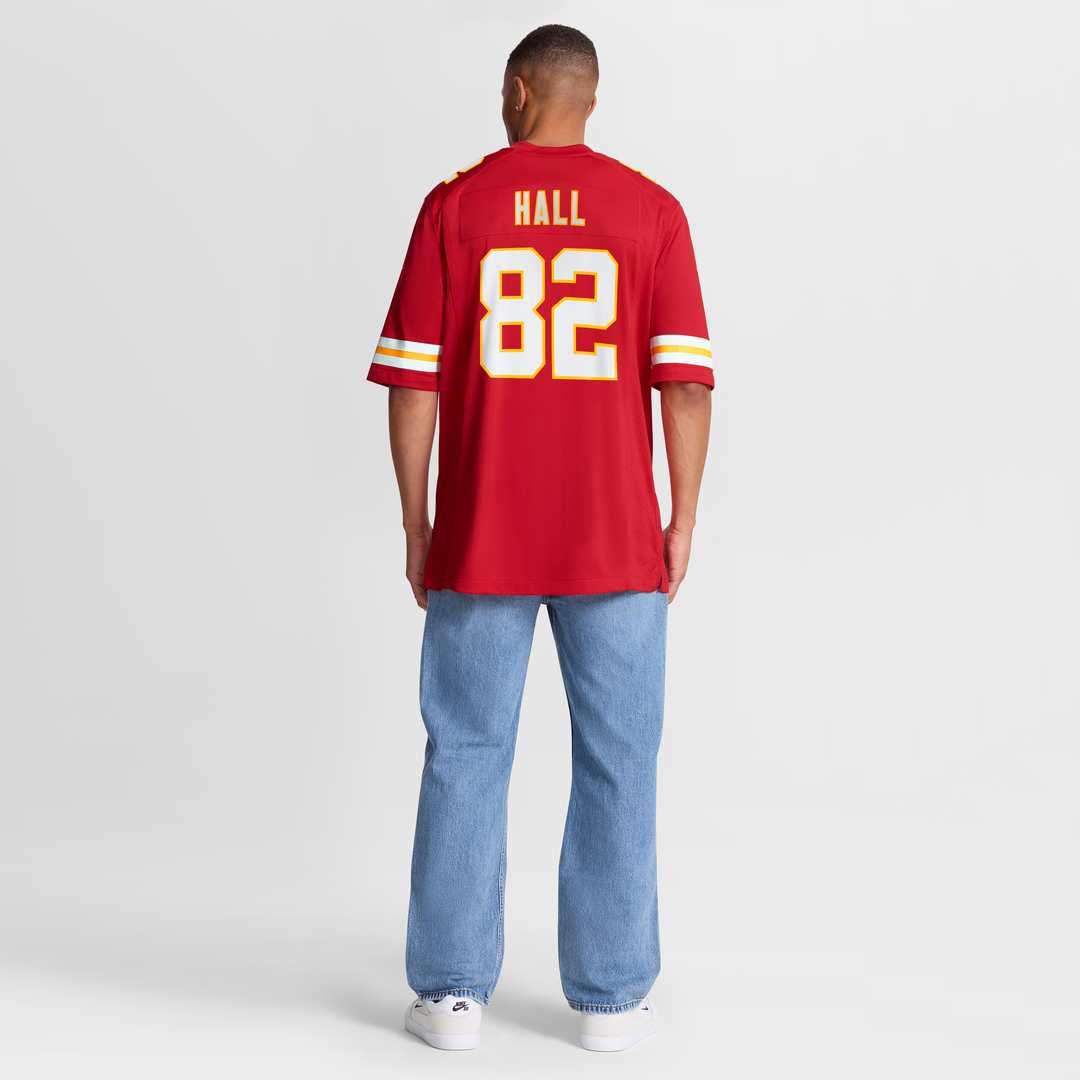 Kansas City Chiefs Dante Hall Nike Red Retired Player Game Jersey