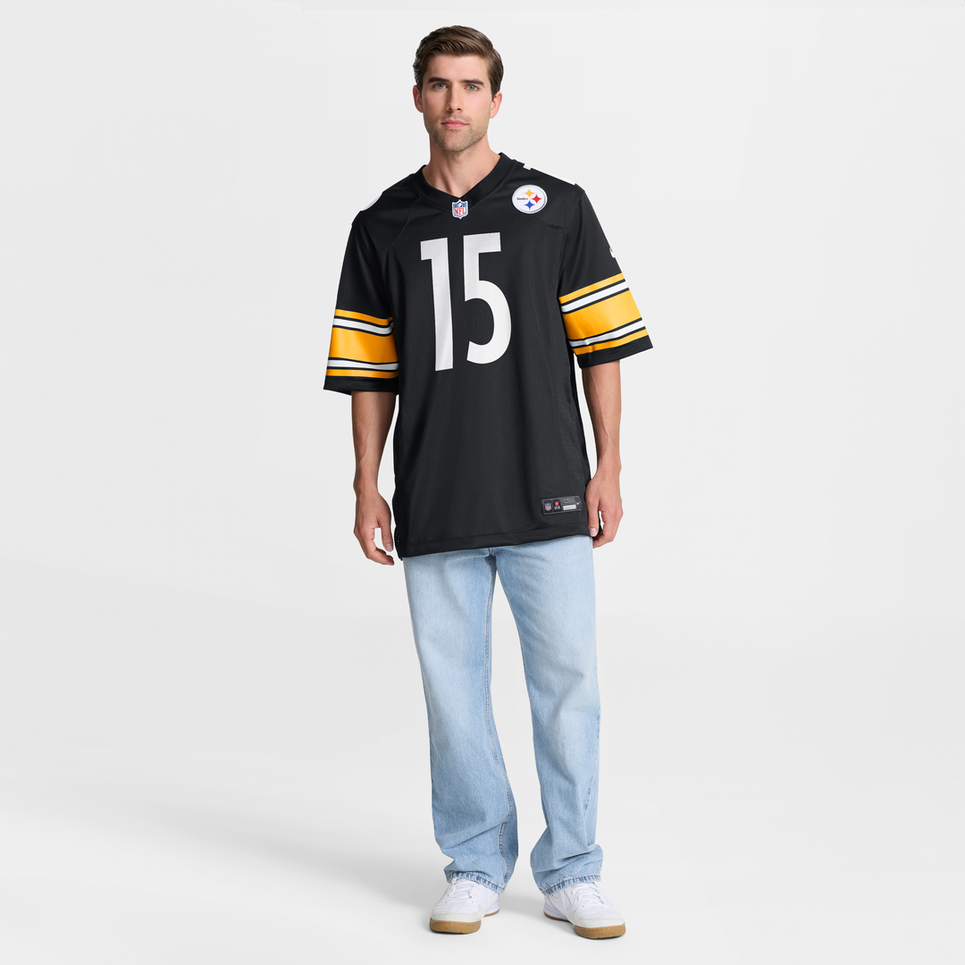 Pittsburgh Steelers Ben Skowronek Nike Black Team Game Jersey