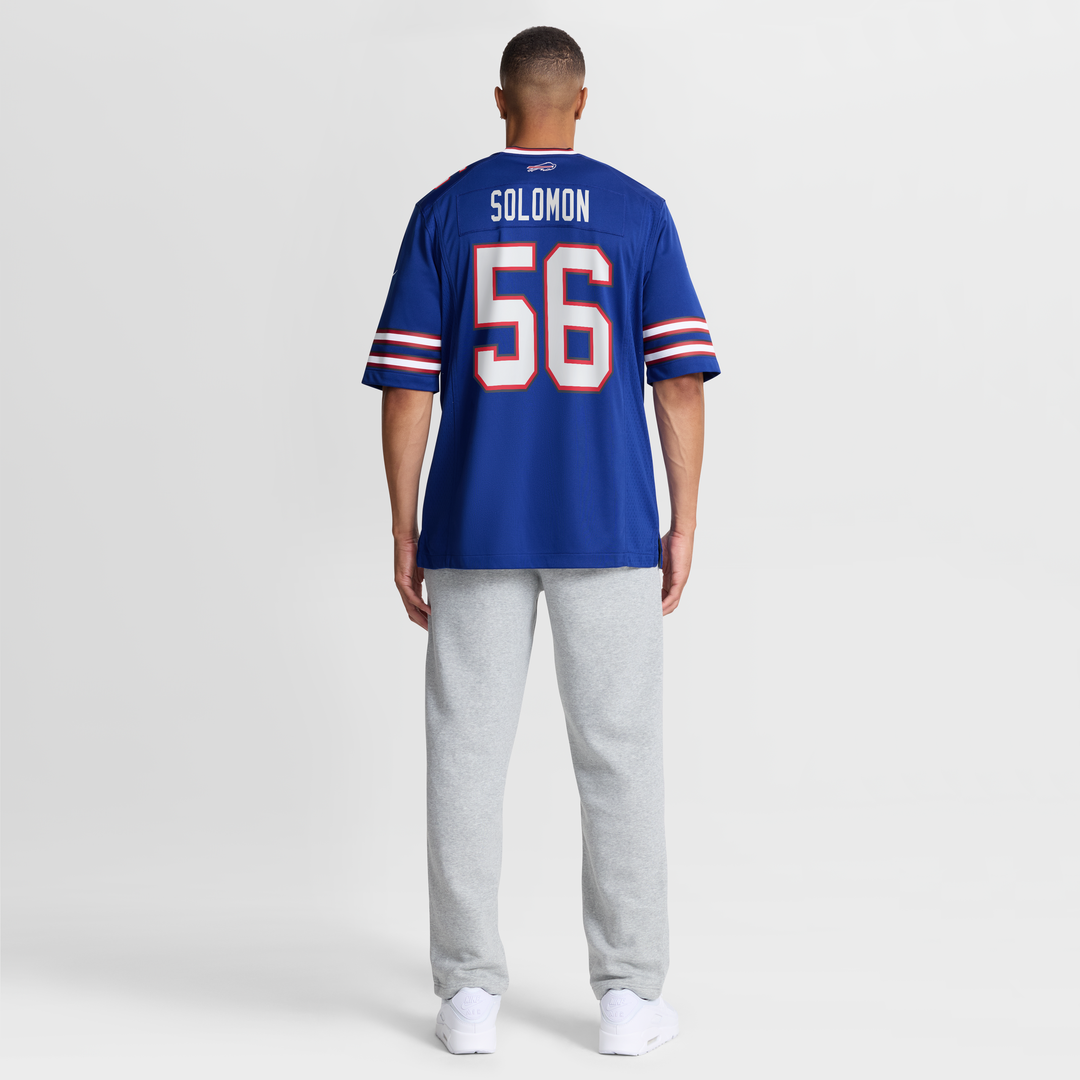Buffalo Bills Javon Solomon Nike Royal Game Jersey