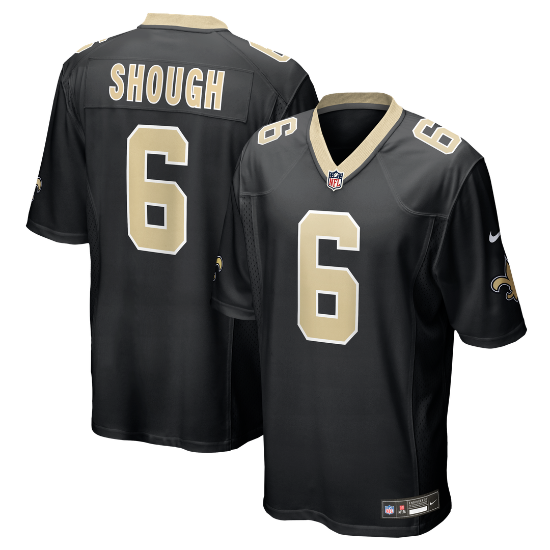 New Orleans Saints Tyler Shough Nike White Game Player Jersey