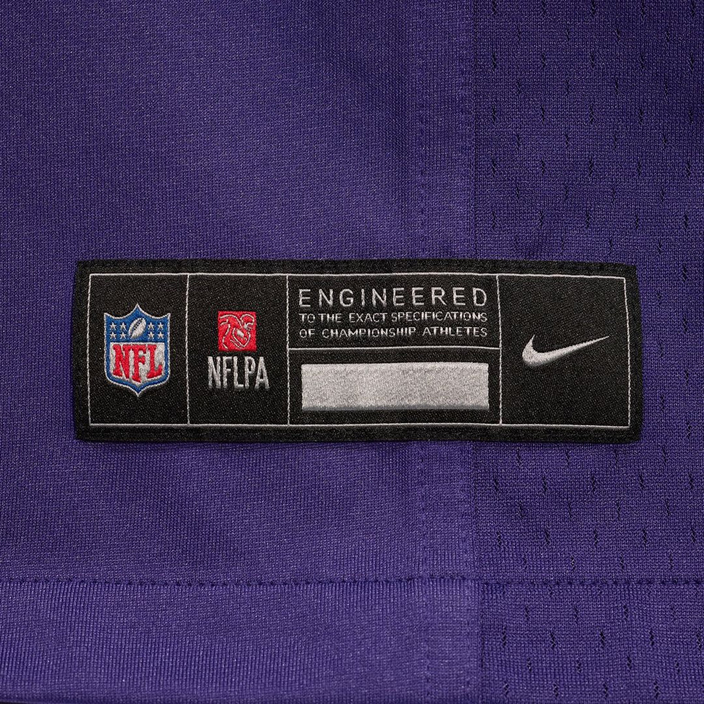 Baltimore Ravens Nick Moore Nike Purple Game Jersey