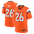 Denver Broncos Devon Key Nike Orange Team Game Jersey