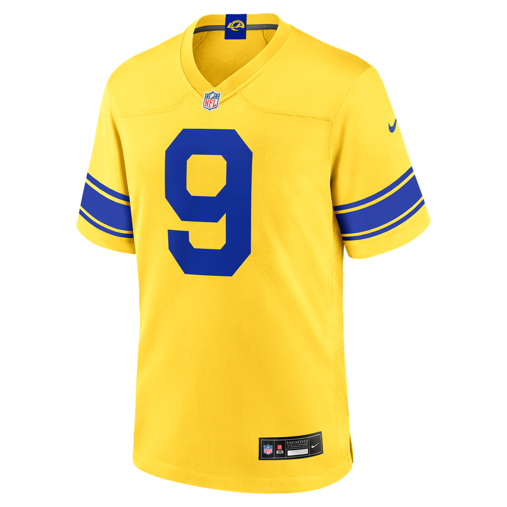 Los Angeles Rams Matthew Stafford Nike Royal Team Game Player Jersey