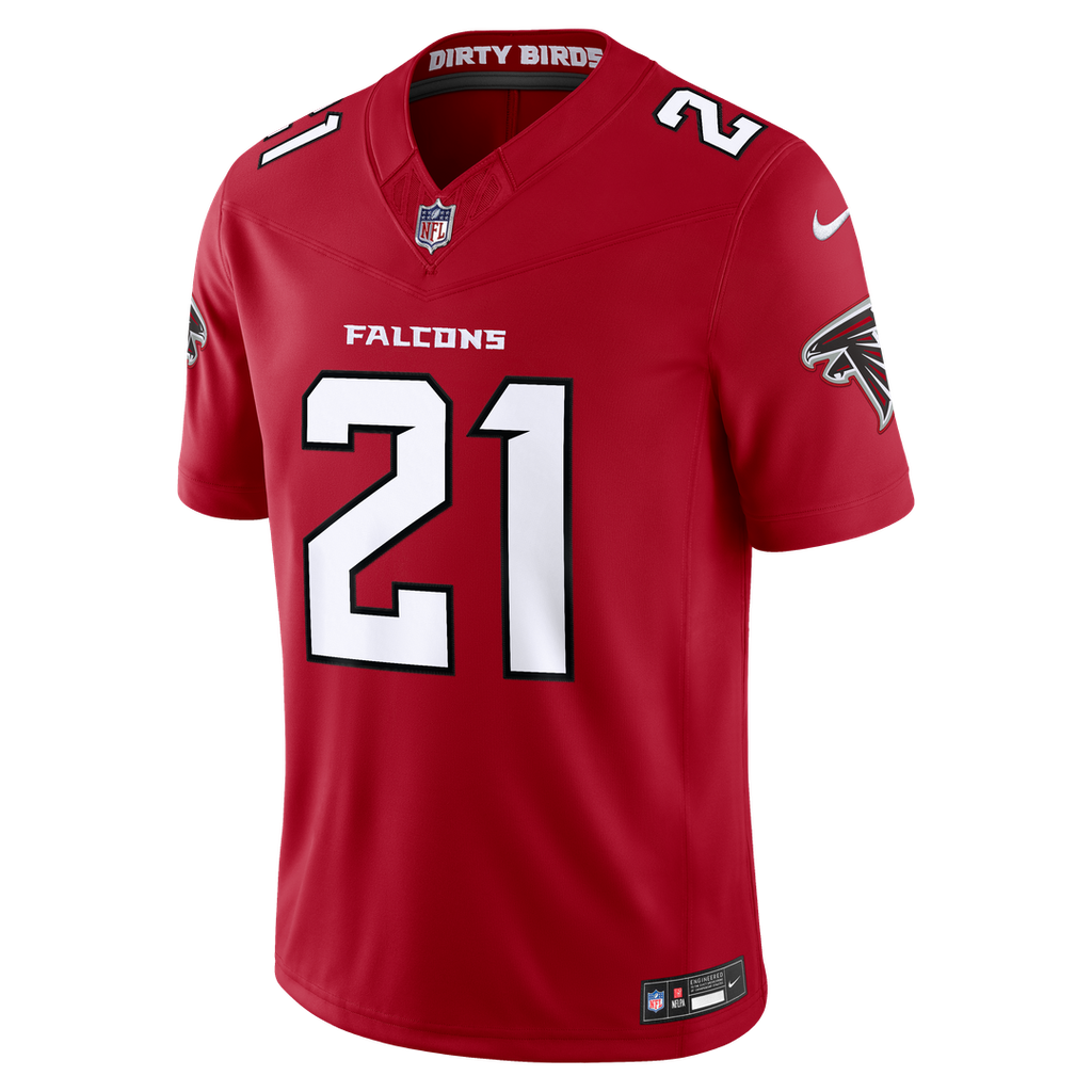 Atlanta Falcons Deion Sanders Nike Black Alternate Throwback Vapor F.U.S.E. Stitched Retired Limited Jersey