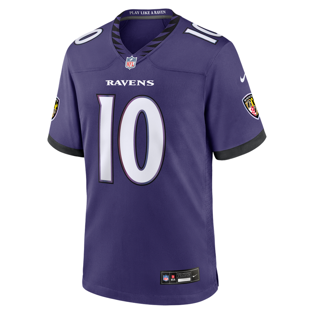 Baltimore Ravens LaJohntay Wester Nike Purple Team Game Jersey