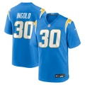 Los Angeles Chargers Alec Ingold Nike Powder Blue Team Game Jersey