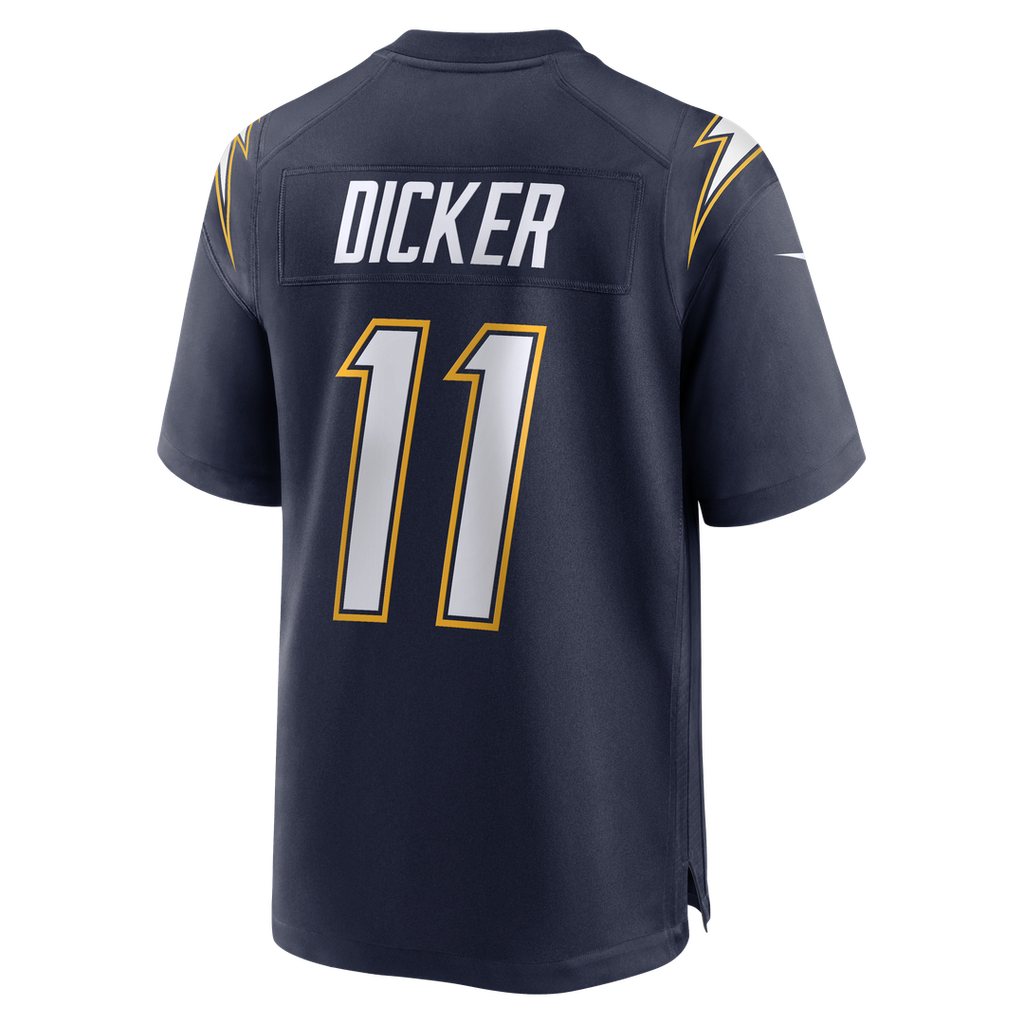 Los Angeles Chargers Cameron Dicker Nike Gold Alternate Game Jersey
