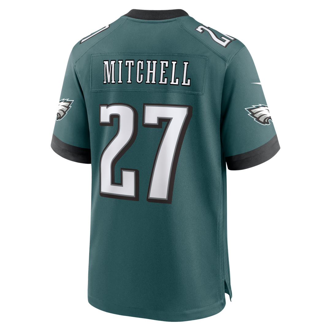 Philadelphia Eagles Quinyon Mitchell Nike White Game Jersey