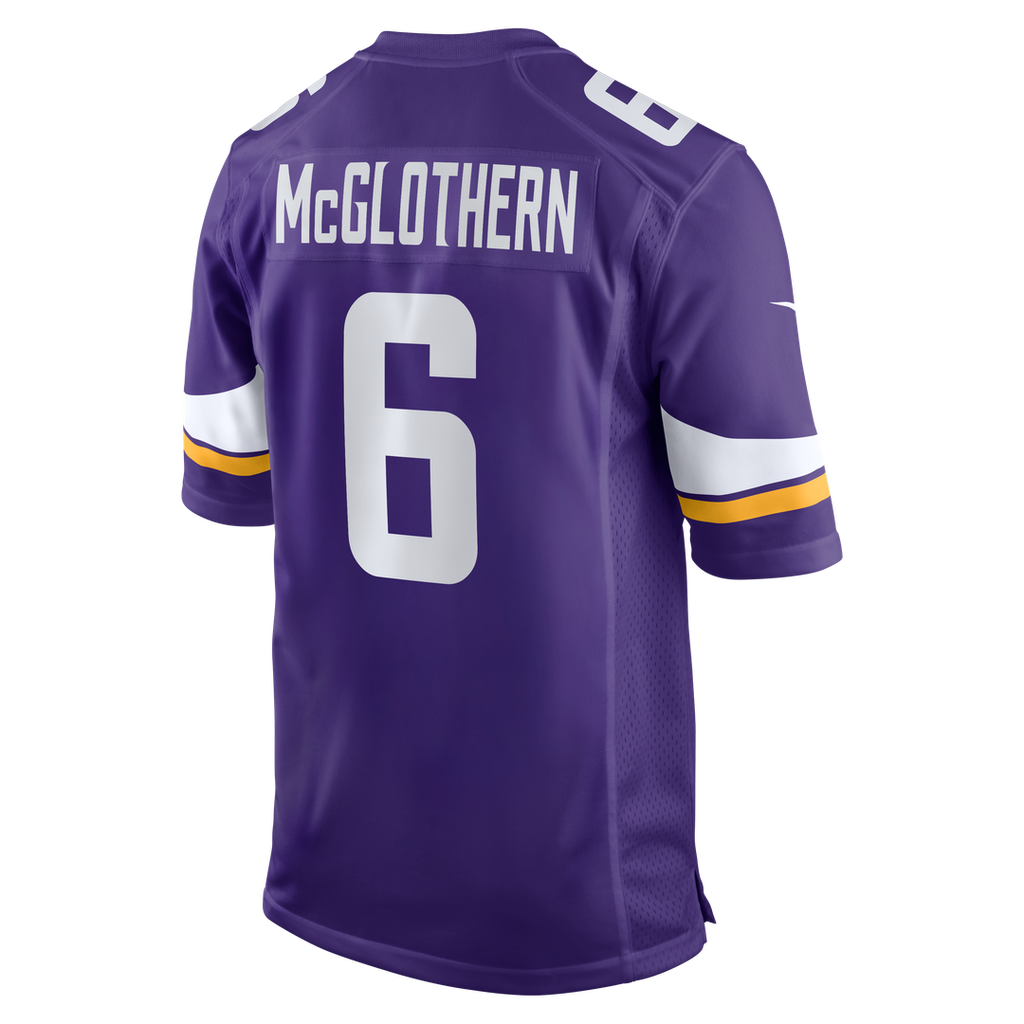 Minnesota Vikings Dwight McGlothern Nike Purple Team Game Jersey