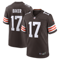 Cleveland Browns Jerome Baker Nike Brown Team Game Jersey