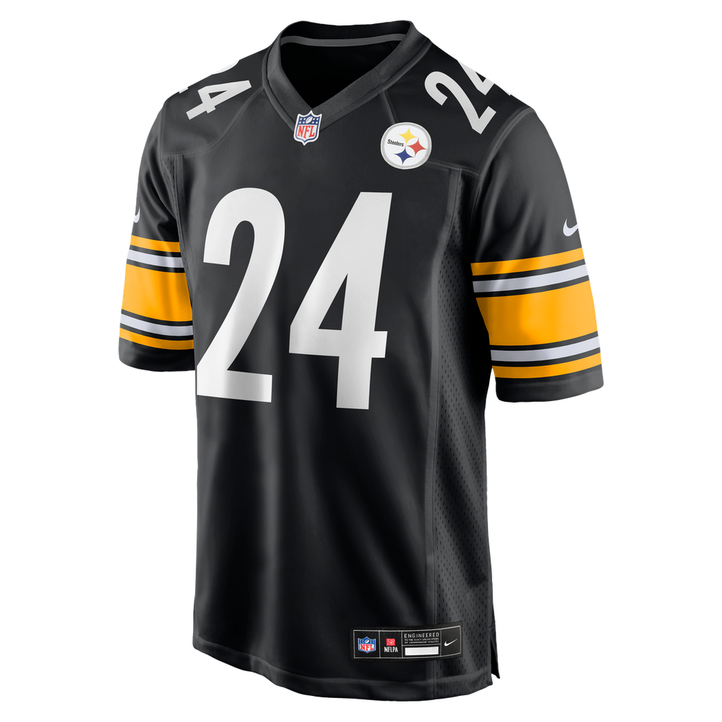 Pittsburgh Steelers Joey Porter Jr. Nike Black Game Jersey