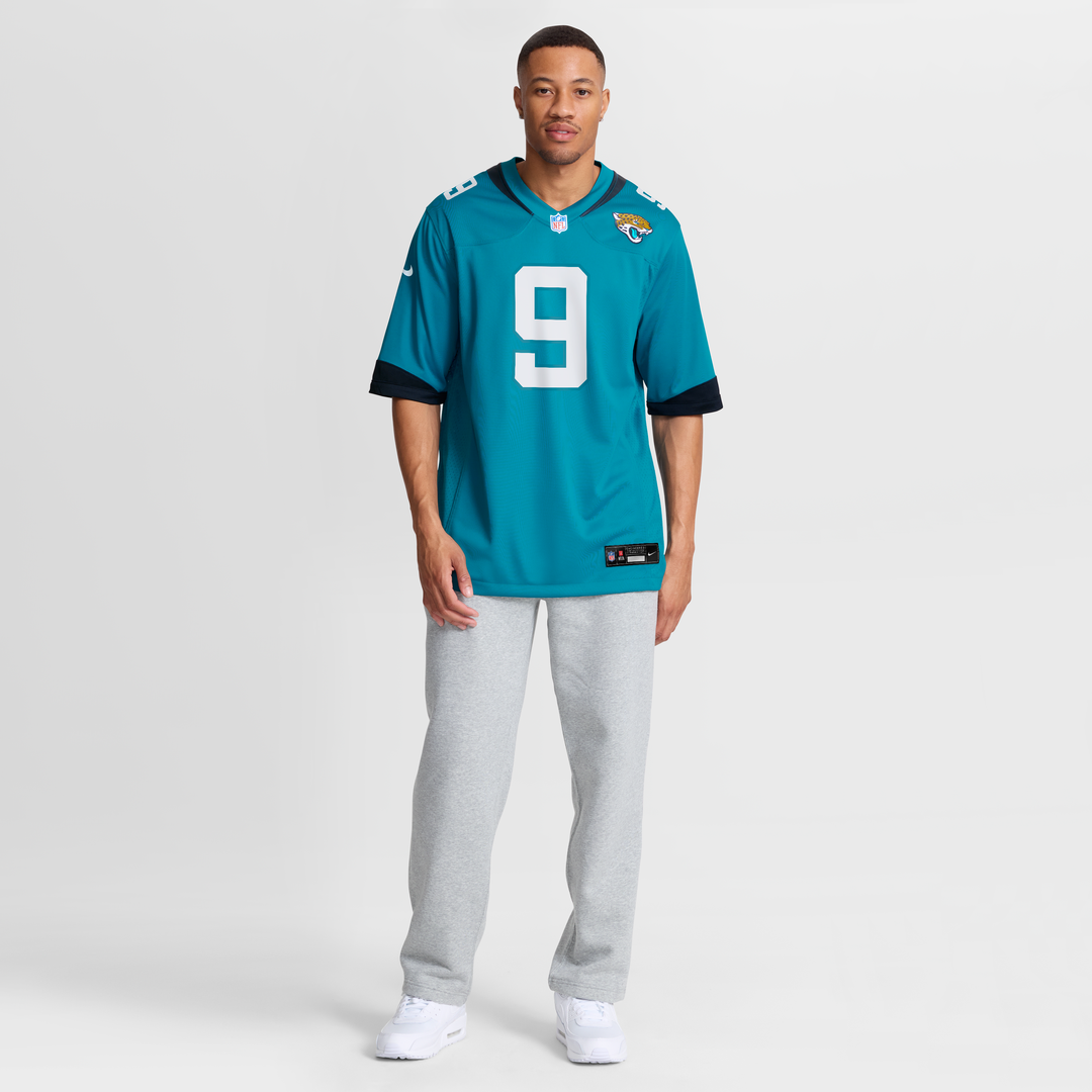 Jacksonville Jaguars Logan Cooke Nike Teal Game Jersey