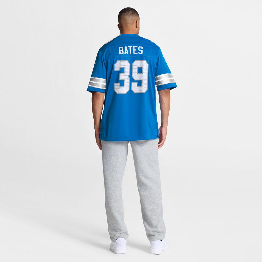 Detroit Lions Jake Bates Nike Blue Team Game Jersey