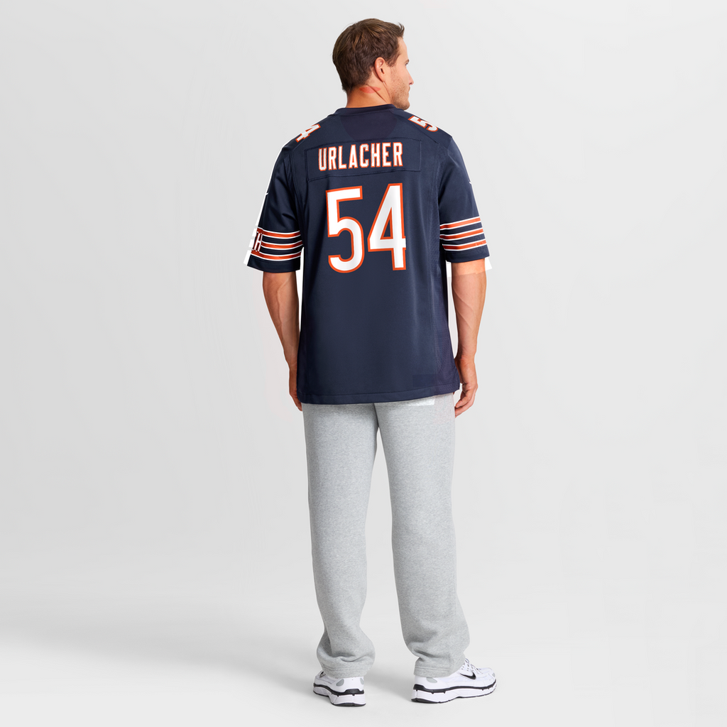 Chicago Bears Brian Urlacher Nike White Retired Player Game Jersey