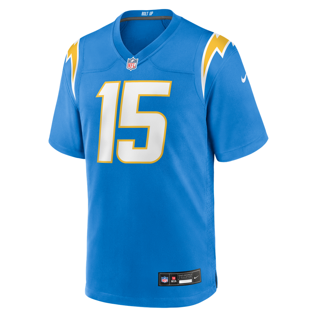 Los Angeles Chargers Ladd McConkey Nike Navy Alternate Super Chargers Game Player Jersey