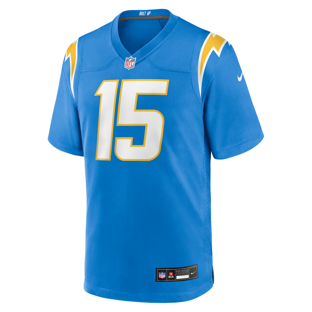 Los Angeles Chargers Ladd McConkey Nike Navy Alternate Super Chargers Game Player Jersey