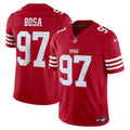 San Francisco 49ers Nick Bosa Nike Scarlet Team Vapor F.U.S.E. Stitched Limited Jersey