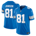 Detroit Lions Calvin Johnson Nike Blue Vapor F.U.S.E. Stitched Retired Limited Jersey