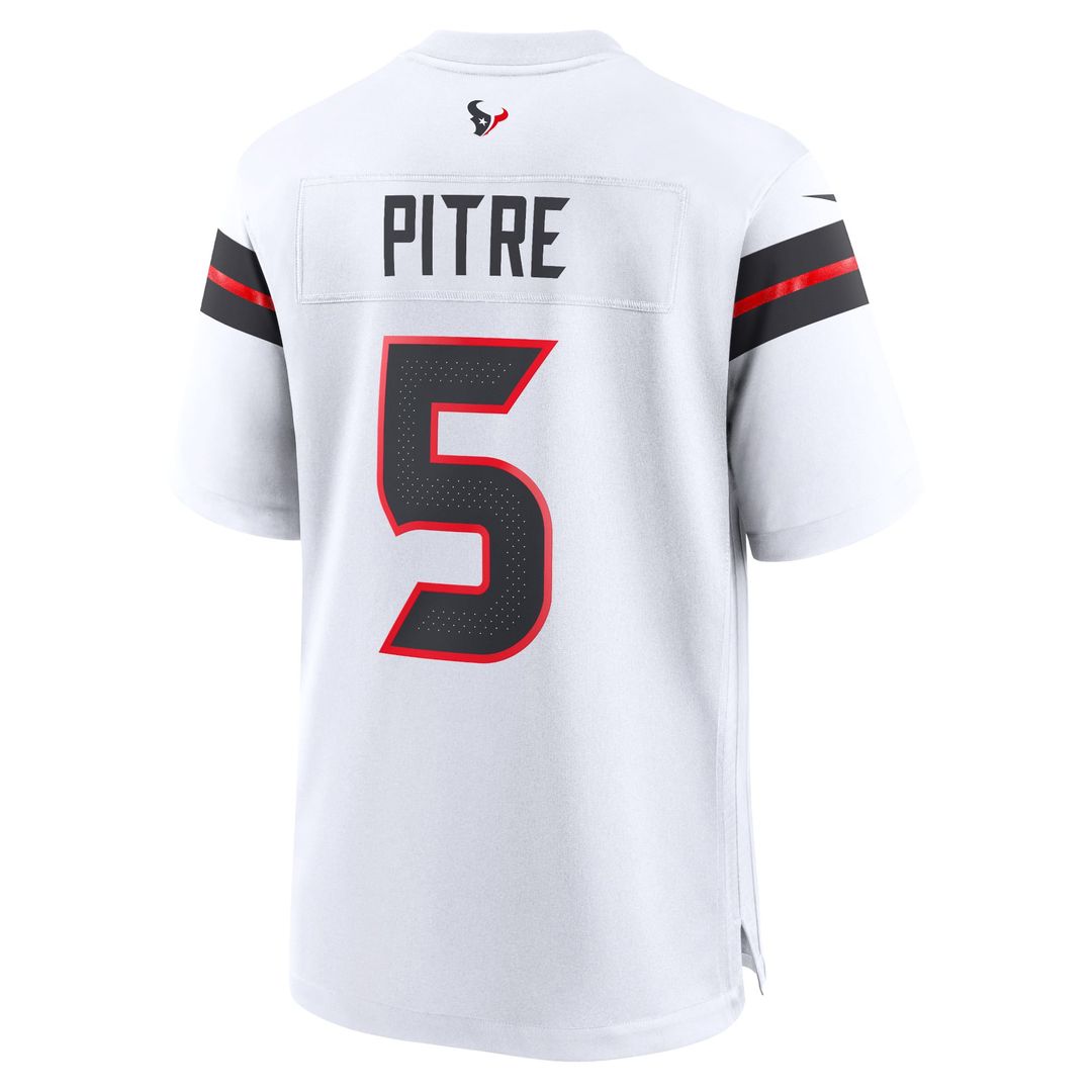 Houston Texans Jalen Pitre Nike Red Alternate Game Jersey