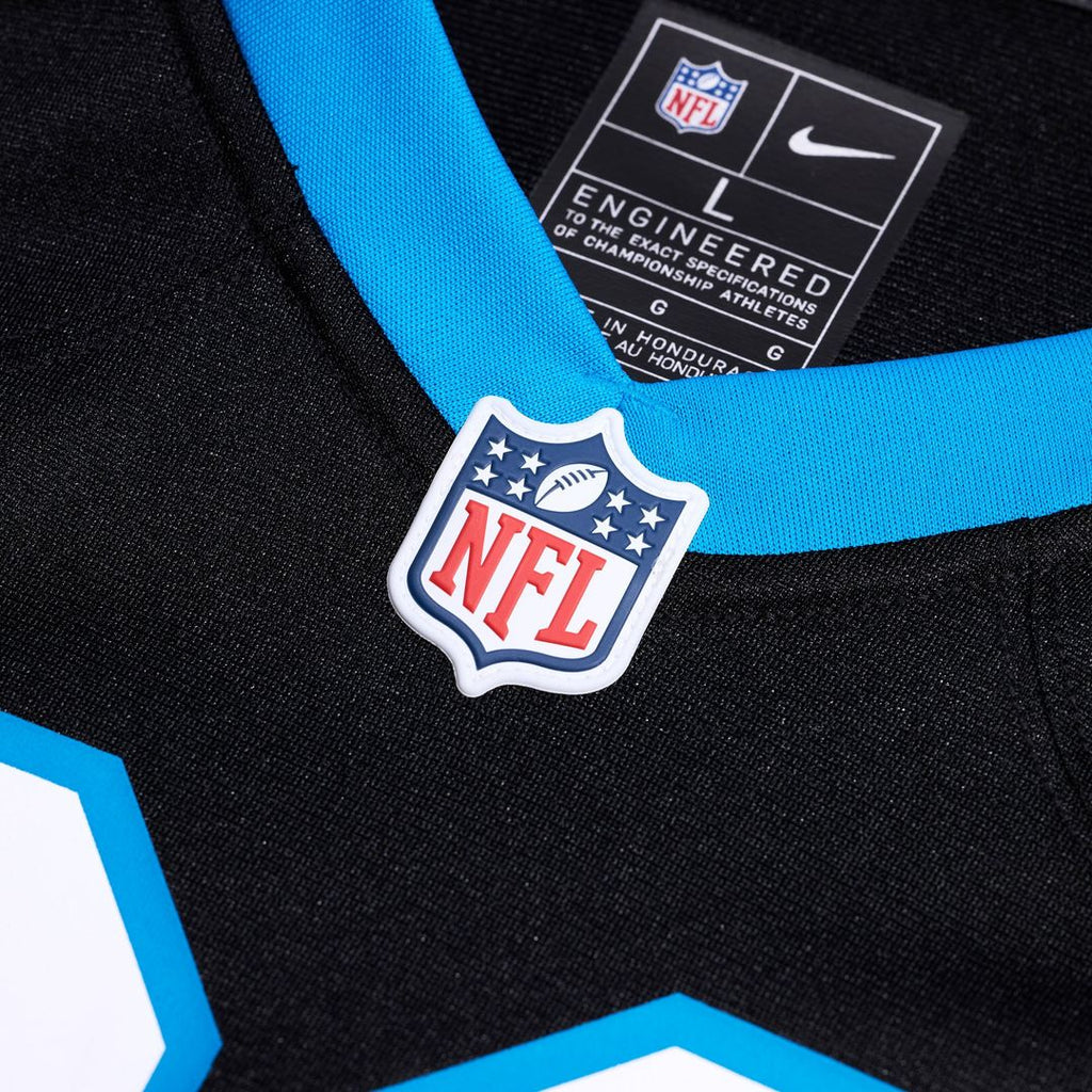 Carolina Panthers Damarri Mathis Nike Black Team Game Jersey