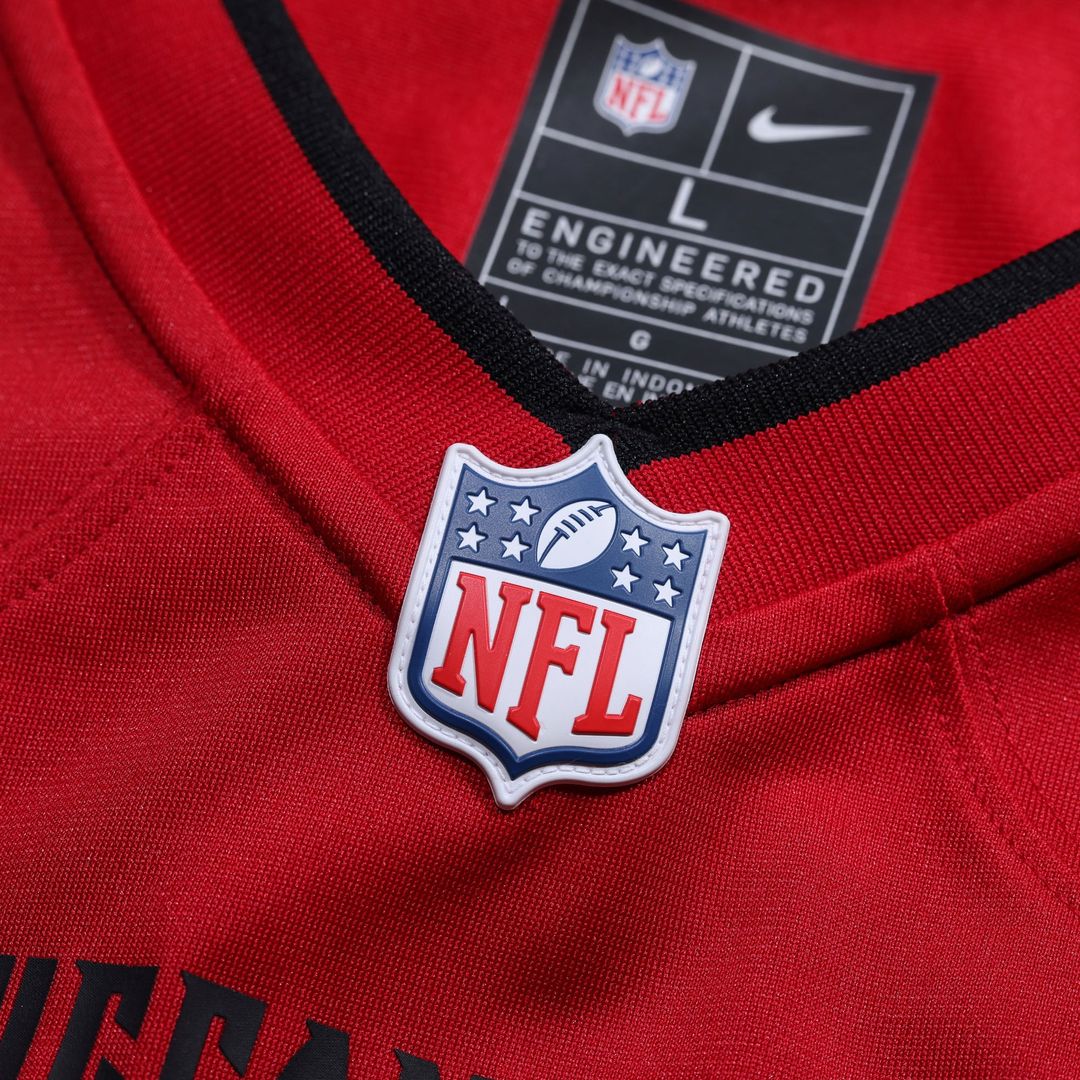 Tampa Bay Buccaneers Payne Durham Nike Red Game Jersey
