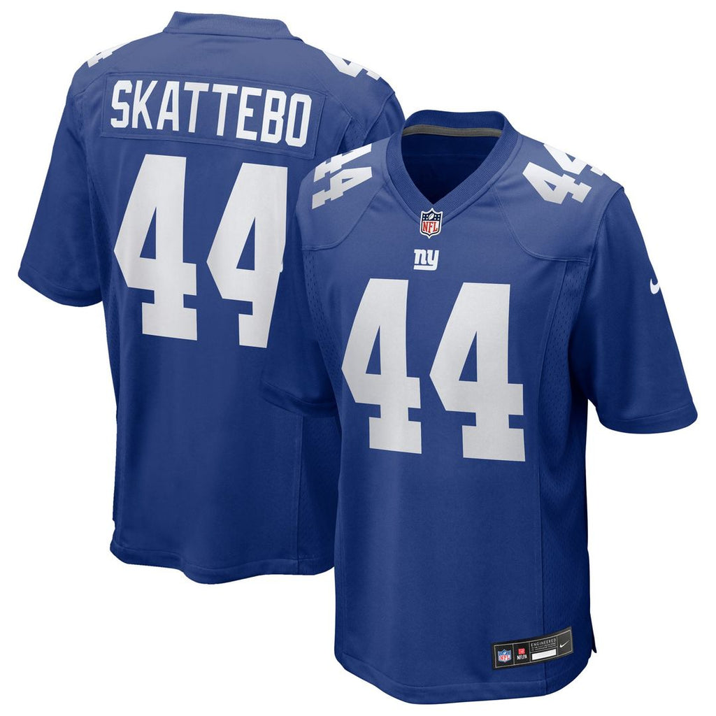 New York Giants Cam Skattebo Nike Royal Game Jersey