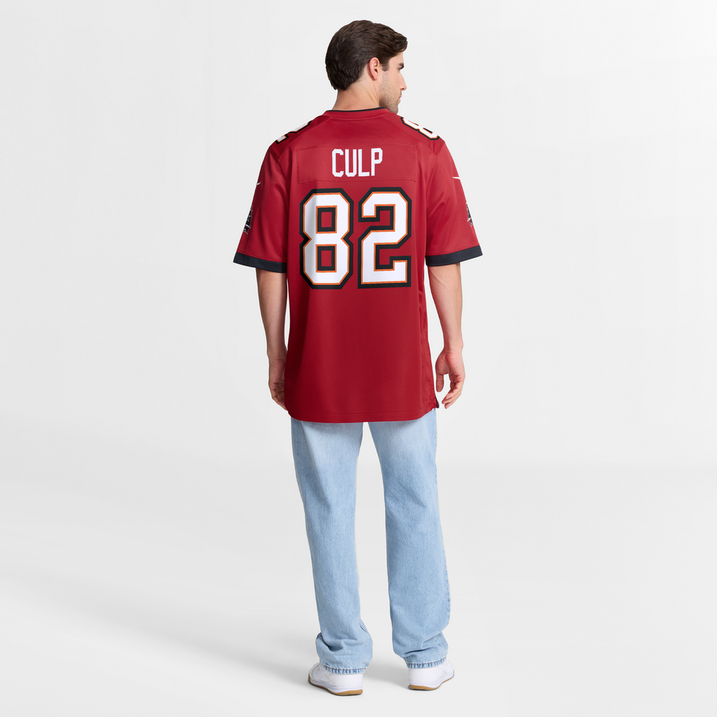 Tampa Bay Buccaneers Devin Culp Nike Red Game Jersey