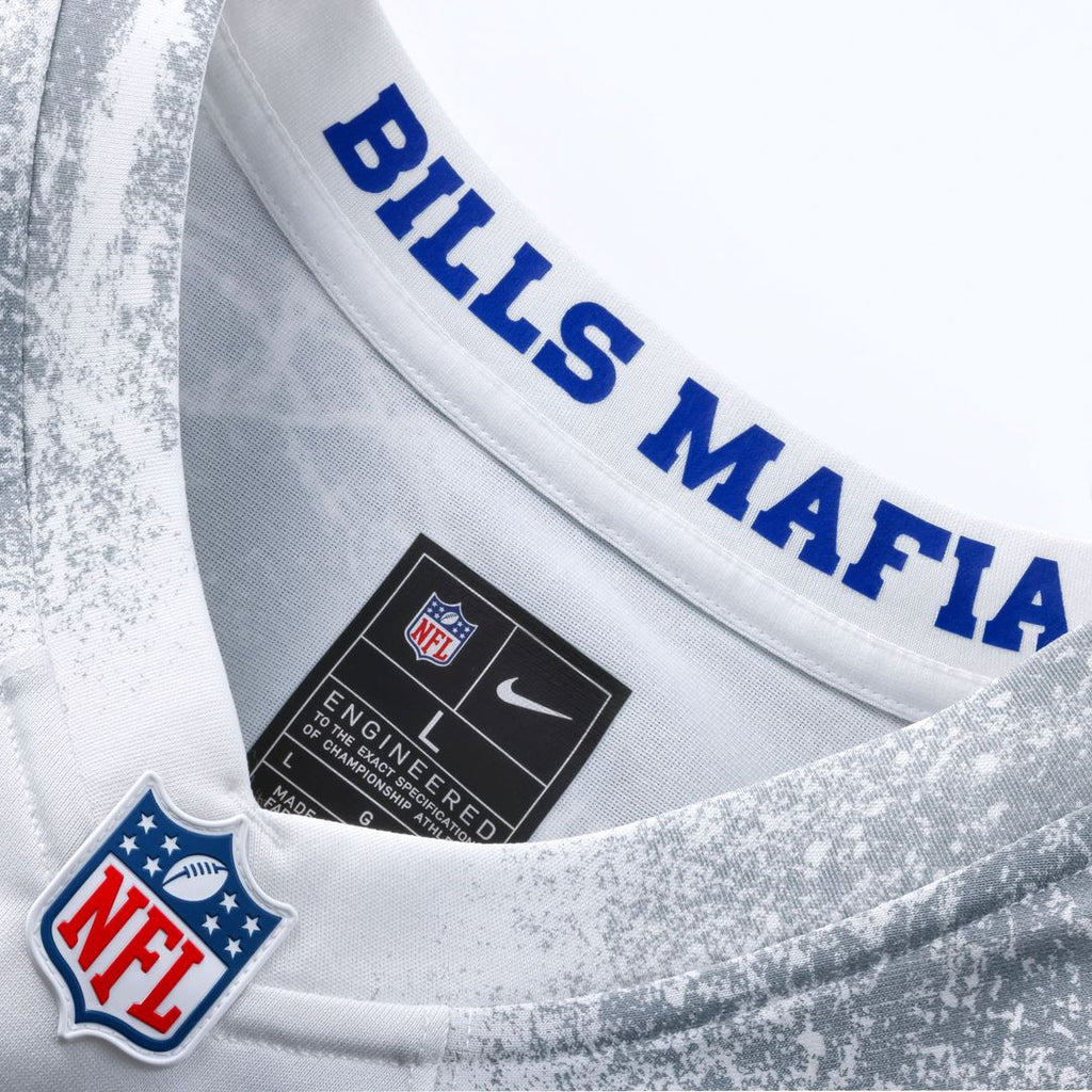 Buffalo Bills Keon Coleman Nike White Rivalries Collection Game Jersey