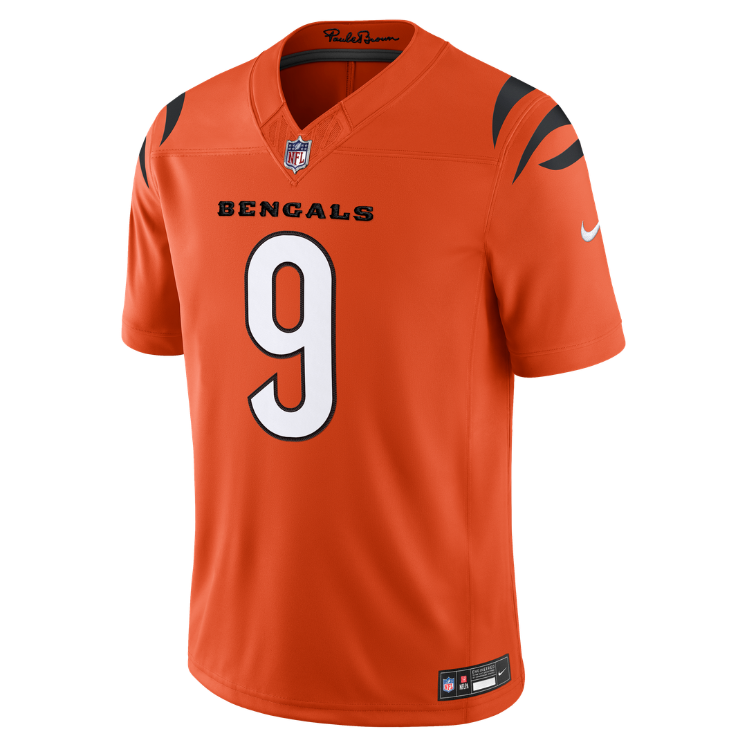 Cincinnati Bengals Joe Burrow Nike White Vapor F.U.S.E. Stitched Limited Jersey