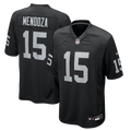 Las Vegas Raiders Fernando Mendoza Nike Black Team Game Jersey