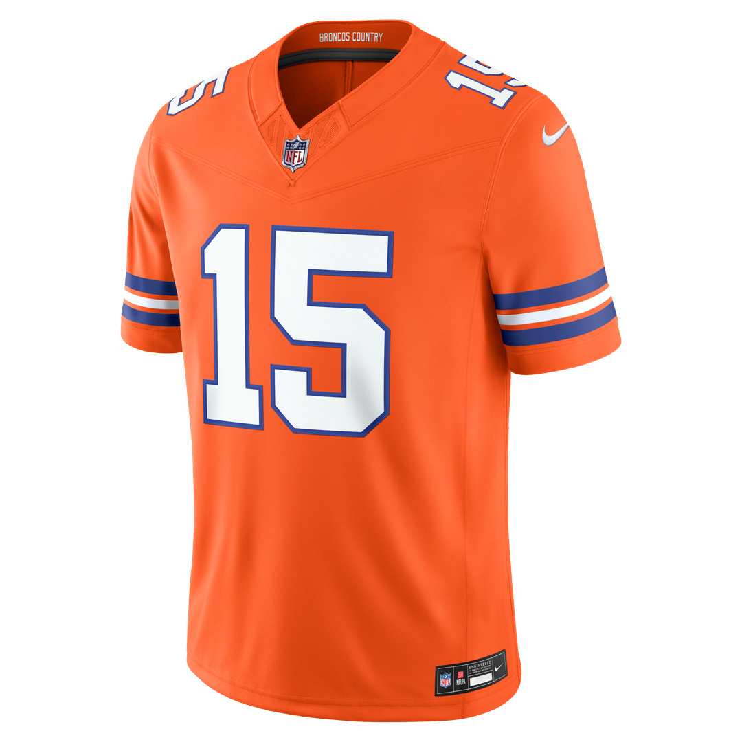 Denver Broncos Nik Bonitto Nike Navy Alternate Vapor F.U.S.E. Stitched Limited Jersey