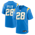Los Angeles Chargers Isaiah Spiller Nike Powder Blue Game Jersey