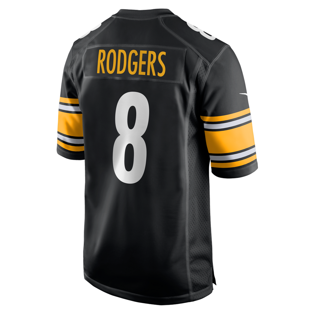 Pittsburgh Steelers Aaron Rodgers Nike Gold Alternate 1933 Throwback Game Jersey