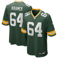 Green Bay Packers Jerry Kramer Nike Green Game Retired Player Jersey