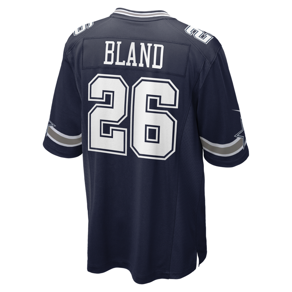 Dallas Cowboys DaRon Bland Nike Navy Game Jersey