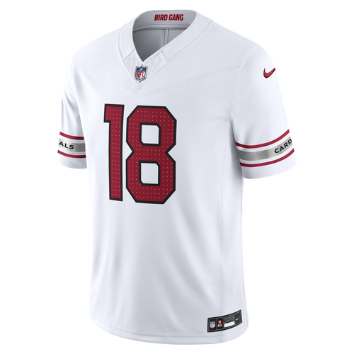 Arizona Cardinals Marvin Harrison Jr. Nike White Vapor F.U.S.E. Stitched Limited Jersey