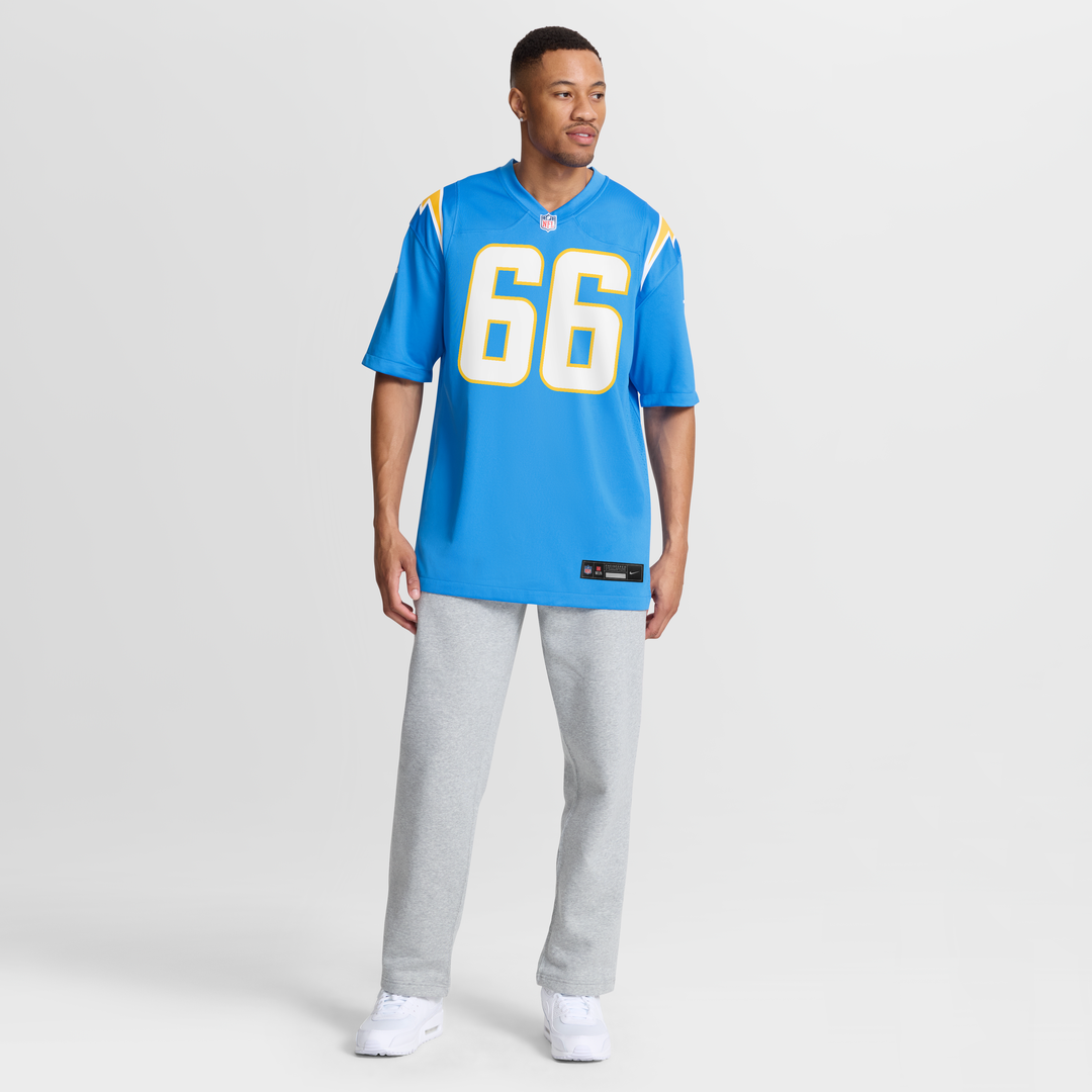 Los Angeles Chargers Jake Slaughter Nike Powder Blue Team Game Jersey