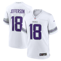 Minnesota Vikings Justin Jefferson Nike White Alternate Game Player Jersey
