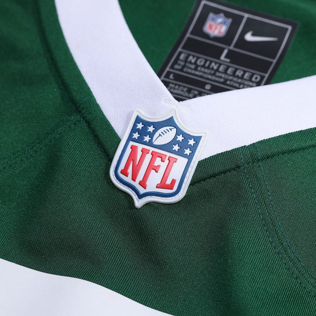 New York Jets Number 1 Groom Nike Legacy Green Game Jersey