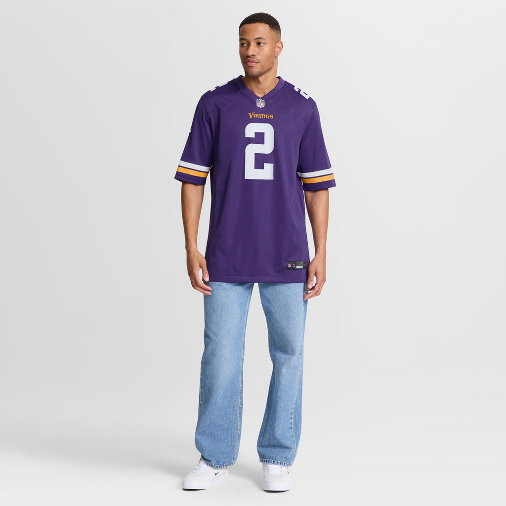 Minnesota Vikings Stephon Gilmore Nike Purple Game Jersey