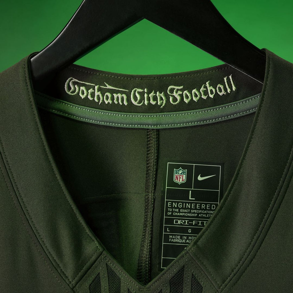 New York Jets Joe Namath Nike Green Rivalries Collection Stitched Limited Jersey
