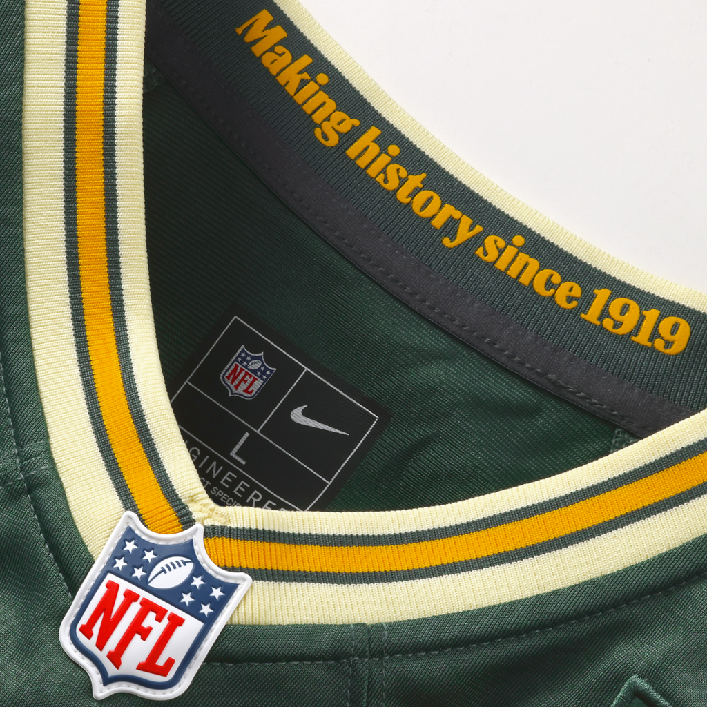 Green Bay Packers Jordan Love Nike Green 2026 Rivalries Collection Game Jersey