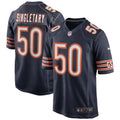 Chicago Bears Mike Singletary Nike Navy Game Retired Player Jersey