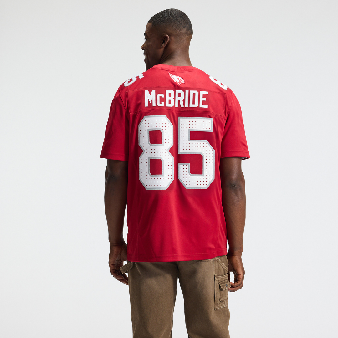 Arizona Cardinals Trey McBride Nike White Vapor F.U.S.E. Stitched Limited Jersey