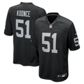 Las Vegas Raiders Malcolm Koonce Nike Black Game Jersey