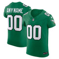 Philadelphia Eagles Nike Kelly Green 2nd Alternate Vapor F.U.S.E. Elite Custom Jersey