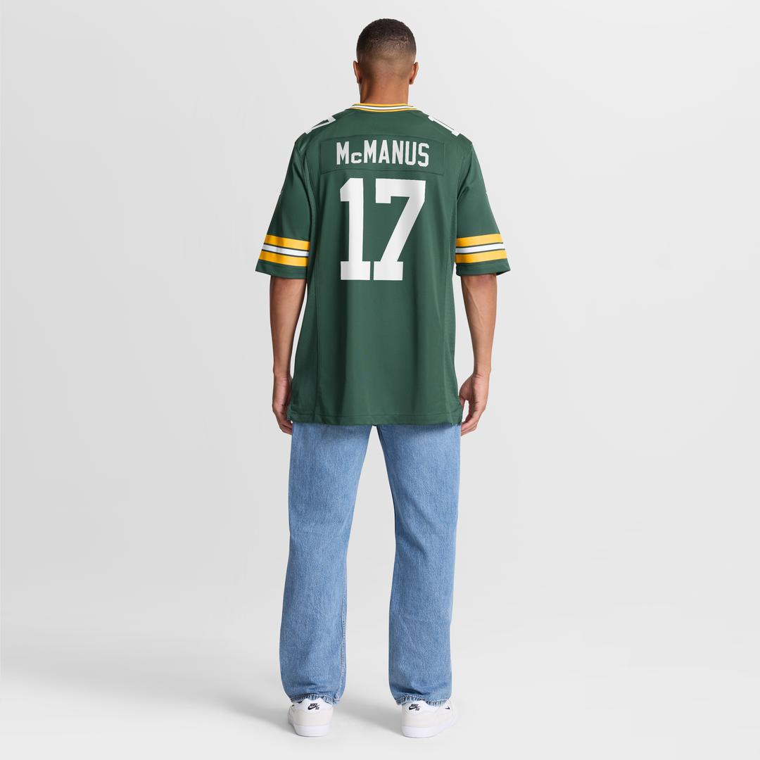 Green Bay Packers Brandon McManus Nike Green Team Game Jersey