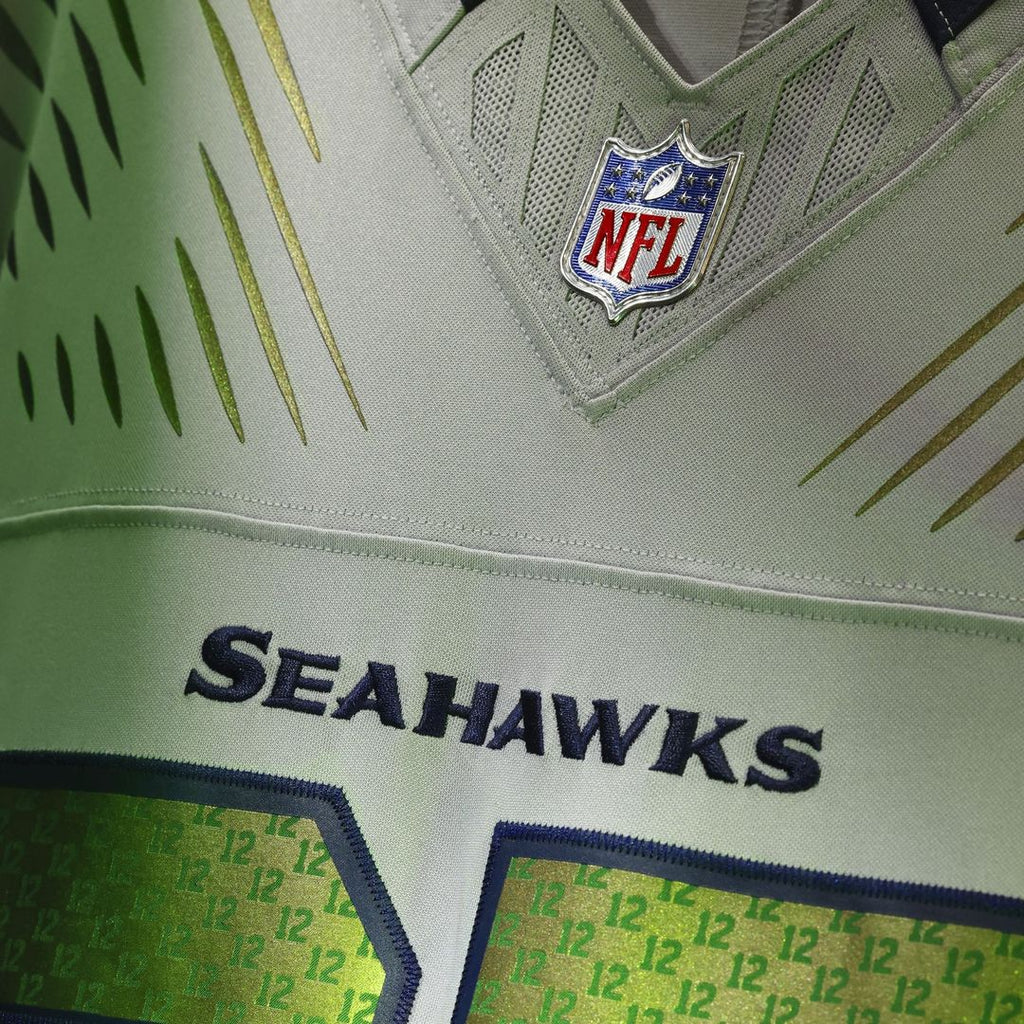 Seattle Seahawks Jaxon Smith-Njigba Nike Gray Rivalries Collection Stitched Limited Jersey